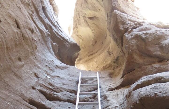 Ladder Canyon Trail in California