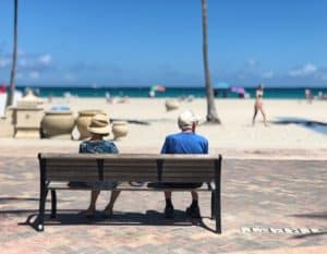Couple on Florida BEach