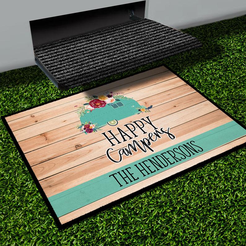 RV door mat gift