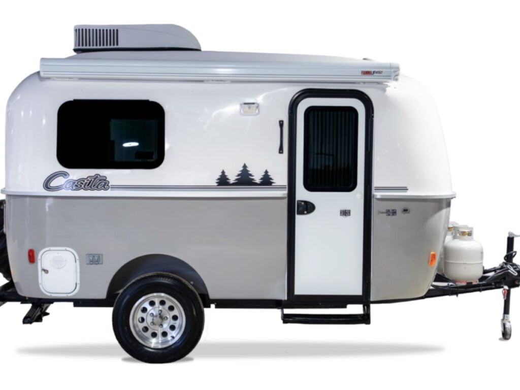 Small RVs with Bathrooms: Casita Patriot
