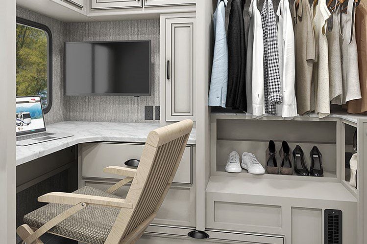 10 Remote-Work-Ready RVs with Office Space [2025 Models]