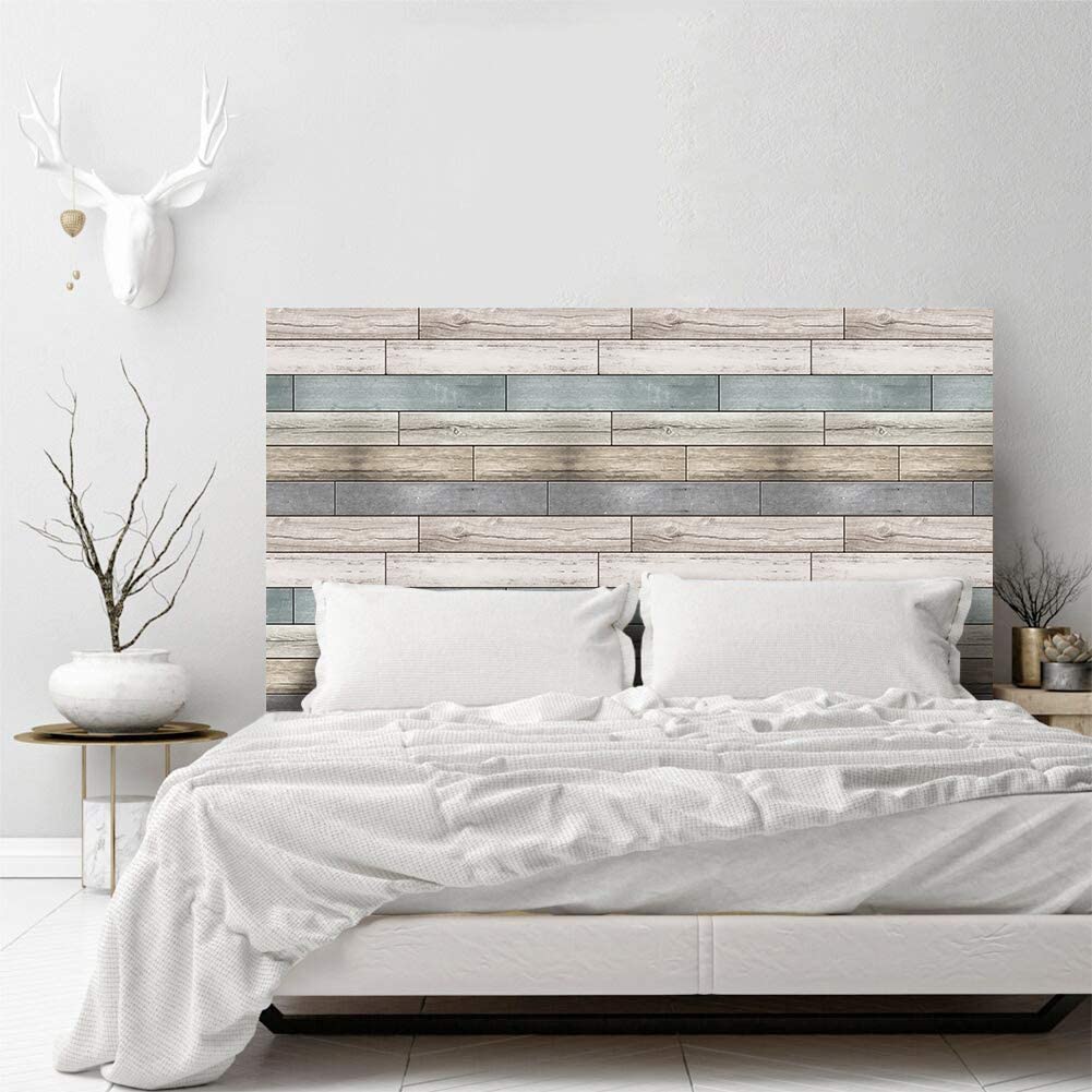 Wallpaper headboard