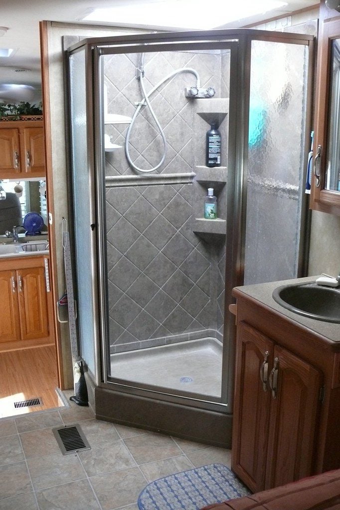 RV shower