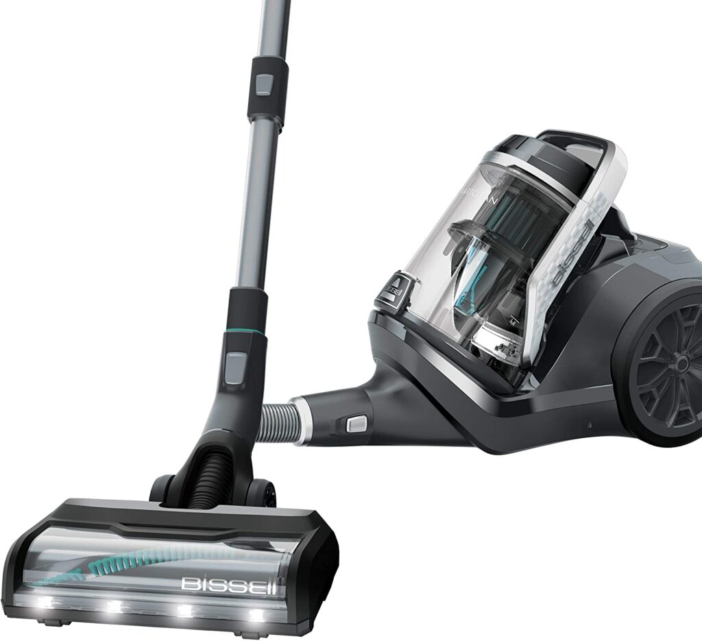Canister vacuum