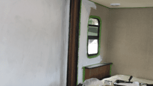 Painting an RV interior