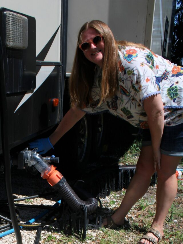 RV Holding Tank & Dump Station Tips Travels with Ted