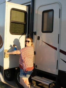 How to Get Black Streaks Off Camper