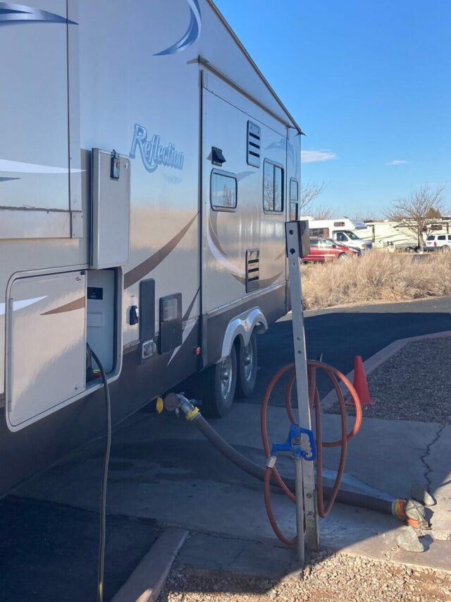 RV Holding Tank and Dump Station Advice Travels with Ted