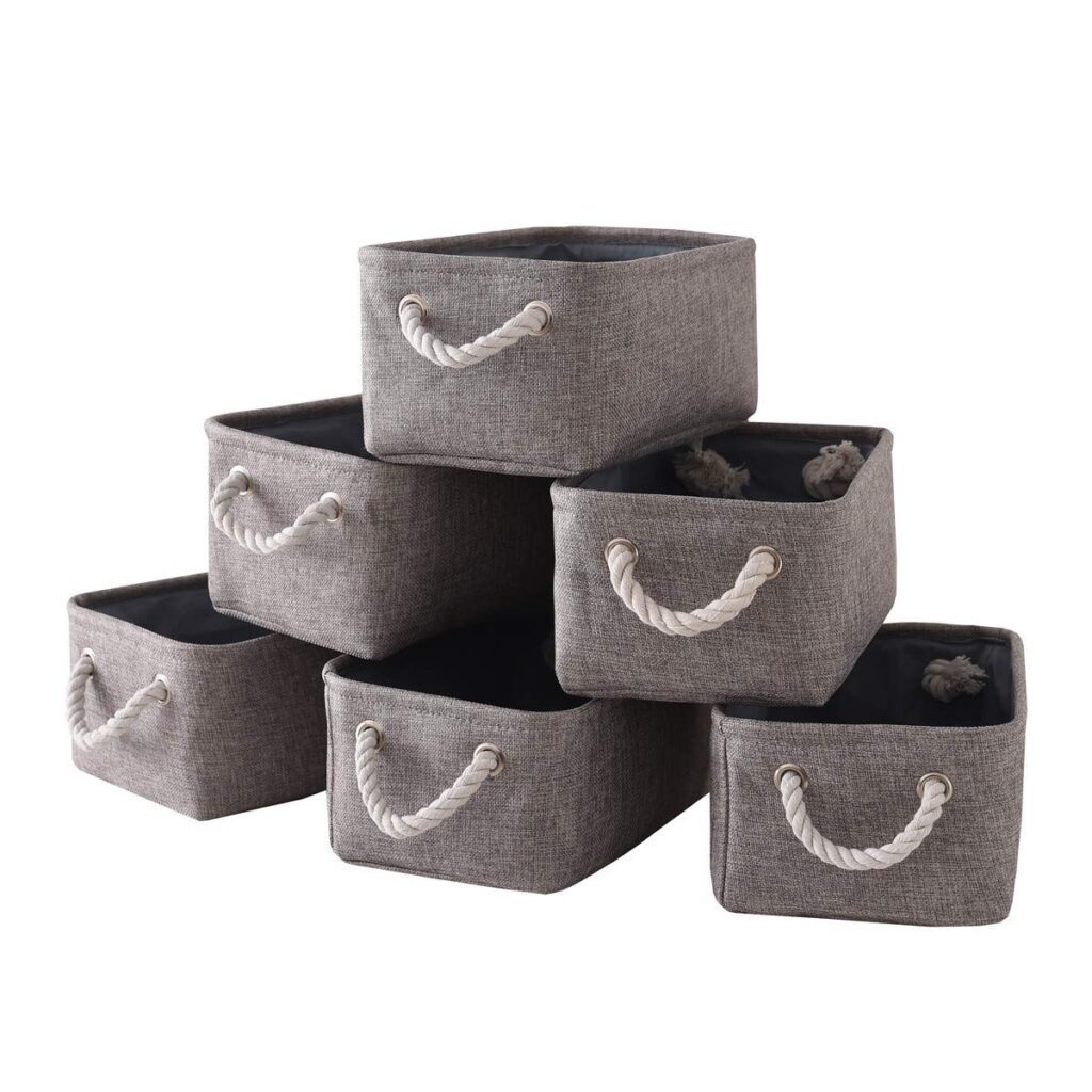 Storage baskets for tiny homes