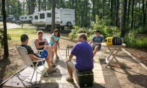 RV Camping at Louisiana State Park