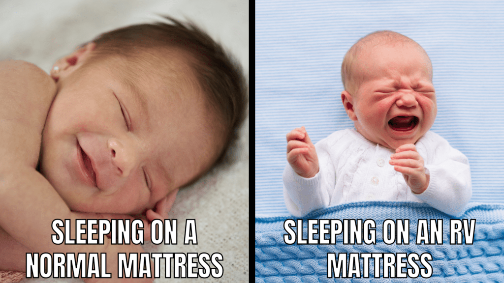 Funny RV Camping Memes: Mattress