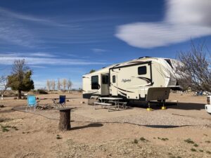 Tips for RV Camping in Cold Weather: Park in the Sun