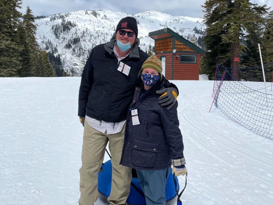 Tubing in Lake Tahoe