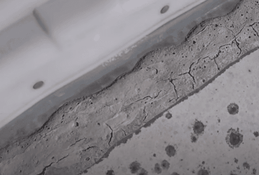 Cracked Lap Sealant on RV Roof