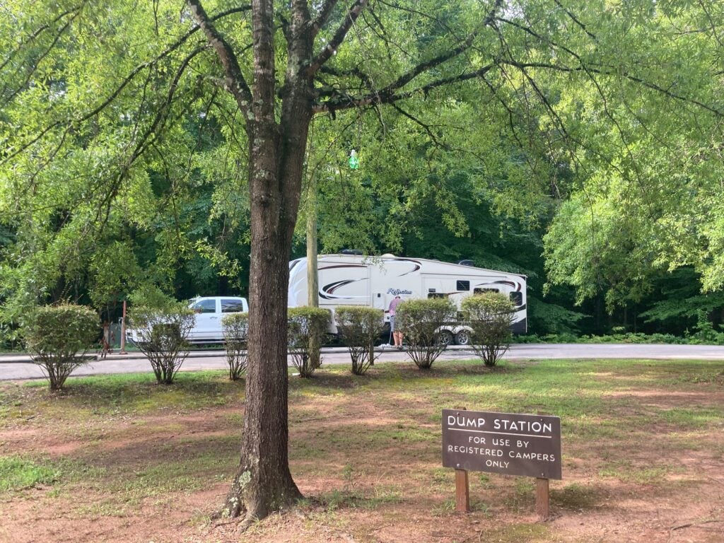 RV dump station