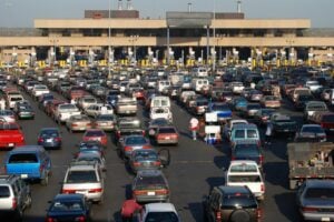 Busy Border Crossing