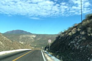 Road in Baja, Mexico