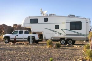 RV with Satellite TV