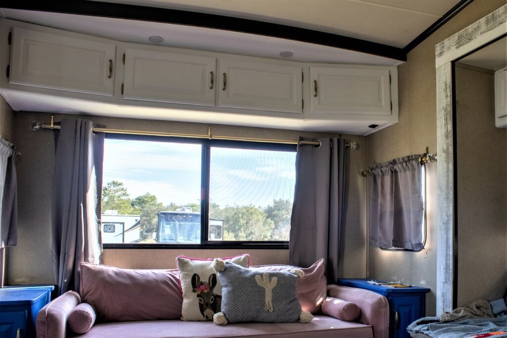 Renovated RV interior 