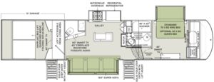 Fifth Wheels with Lofts: Ambition 399TH