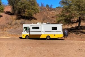 Off the grid RV camping