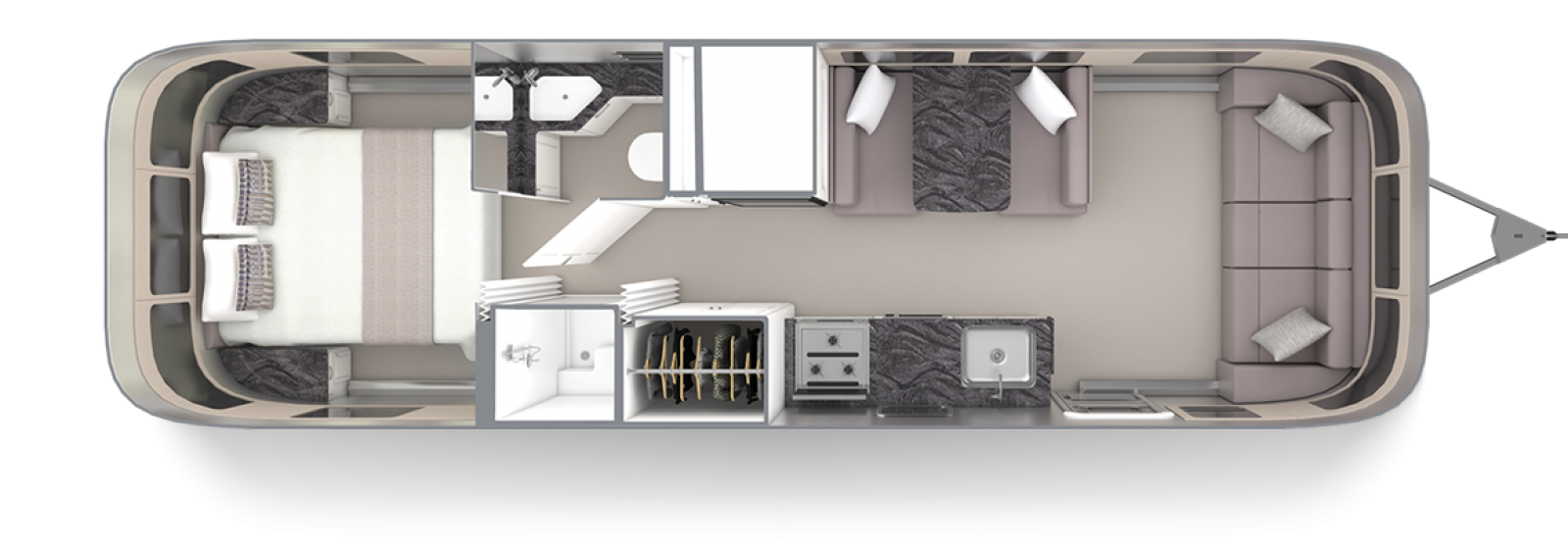 Travel Trailers with Twin Beds: Airstream Classic 30RB