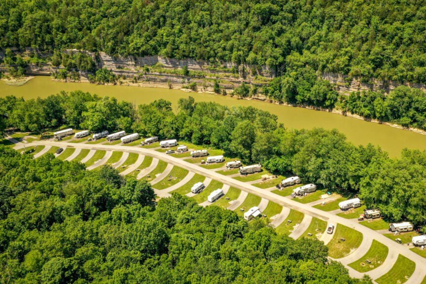 Best RV Parks in Kentucky: Cummins Ferry RV Park