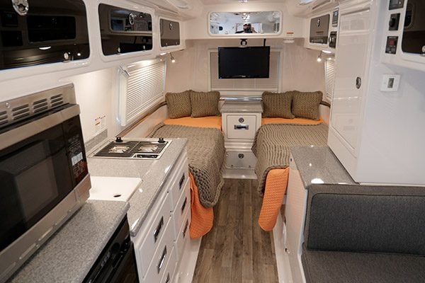 Travel Trailers with Twin Beds: Oliver Legacy Elite II