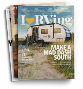 Value RV Magazines: I Heart RVing Magazine Cover