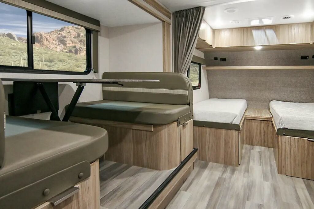 Travel Trailers with Twin Beds: Micro Minnie 2108TB