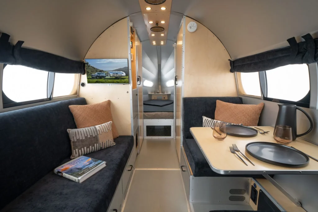 Bowlus luxury RV interior