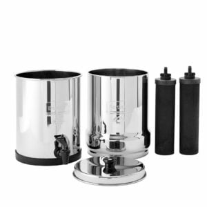 Luxury RV Accessories: Travel Berkey Water Purification System.