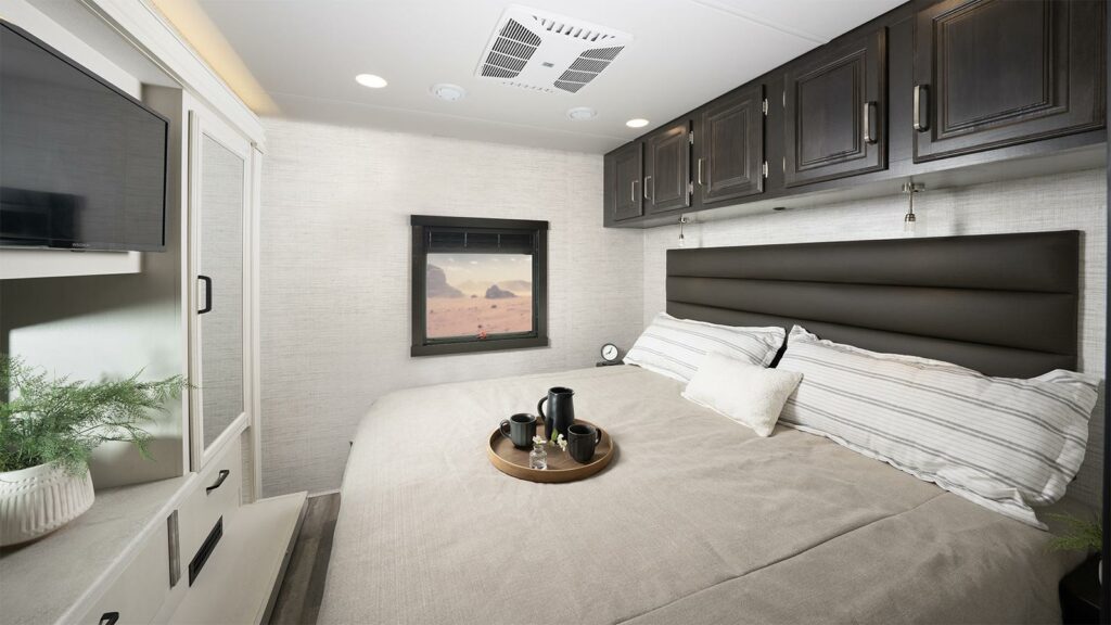Jayco Precept Class A bedroom
