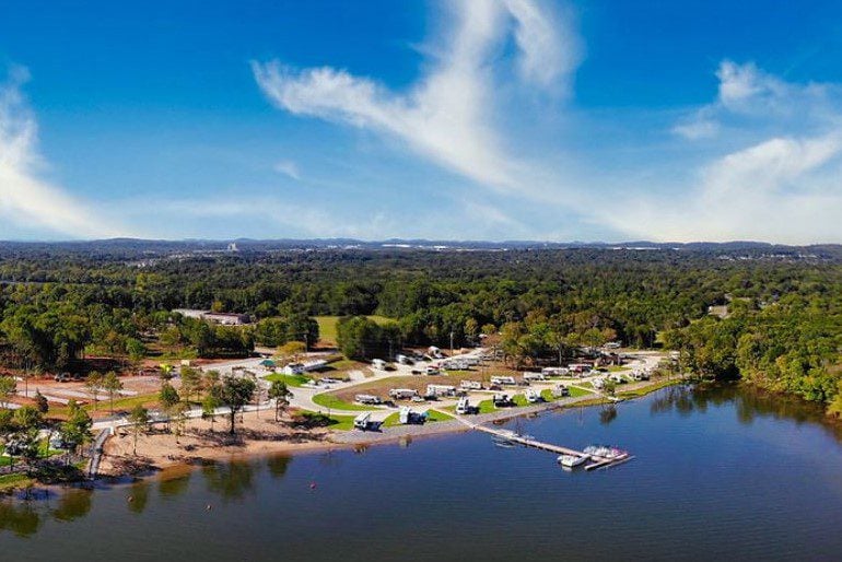 Luxury RV Resorts in Tennessee: Four Corners.