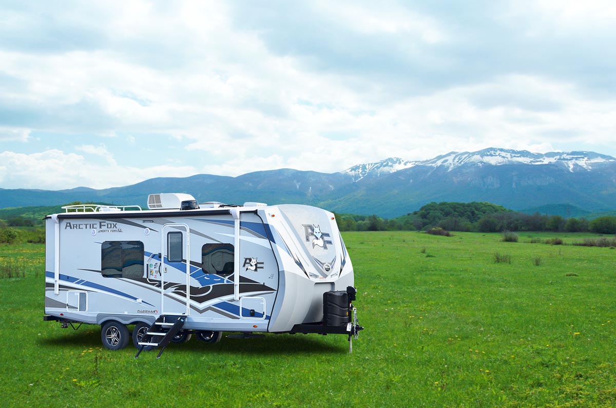 arctic fox travel trailer with generator