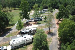 Luxury RV Resorts in South Carolina: Camp Sparrow RV Resort.