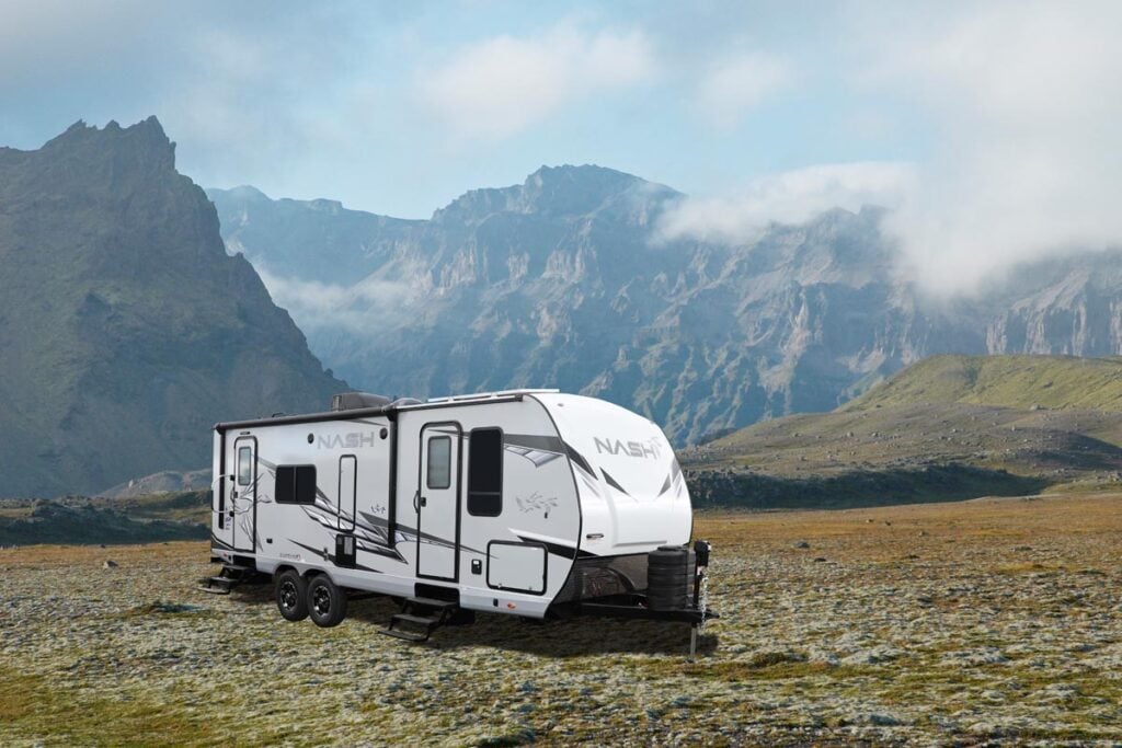 Travel Trailers with a Built-In Generator: Nash