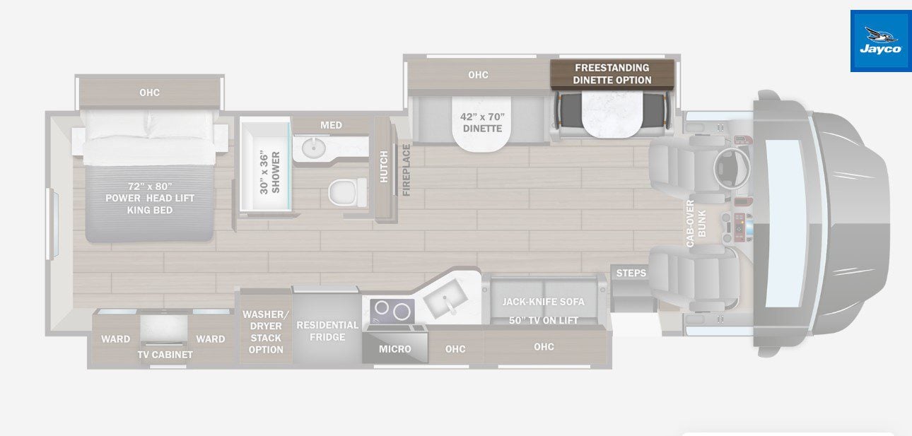 Class C RVs with Tables and Chairs: Seneca Prestige 37M
