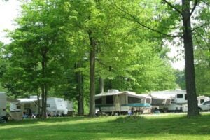 Best RV Parks in Ohio: Shadow Lake RV Park.