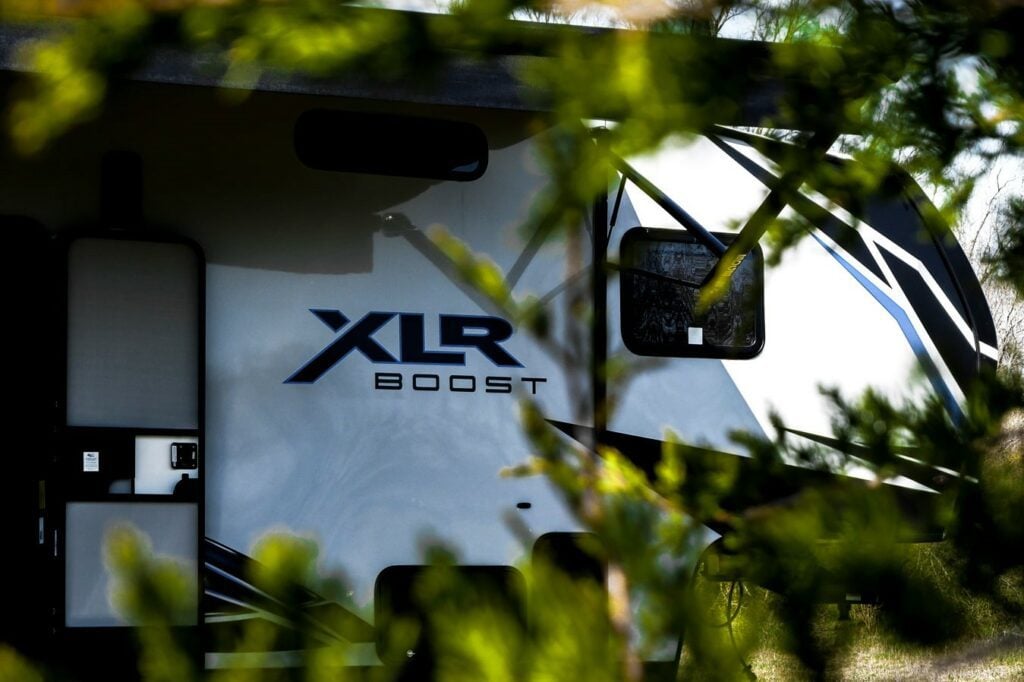 Travel Trailers with a Built-In Generator: XLR Boost.