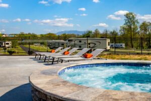 Luxury RV Resorts in Tennessee: Pigeon Forge Landing.