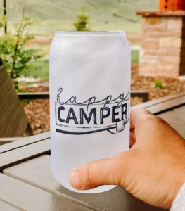 RV gifts for dad: camping beer mug