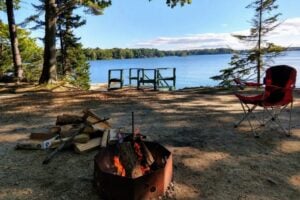 Best RV Parks in New England: Wolfe's Neck Oceanfront Campsite