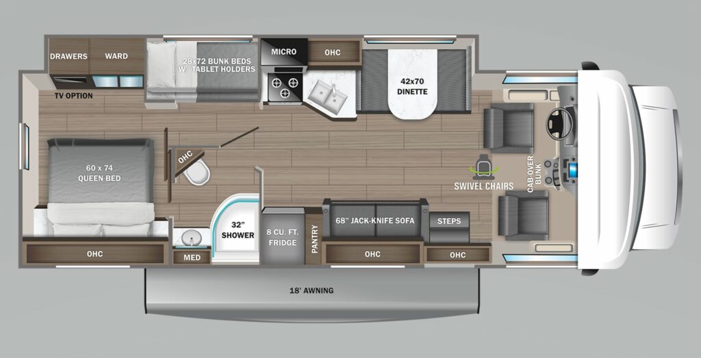 11 Incredible Class C RVs with Bunk Beds (2024 Update) Travels with Ted