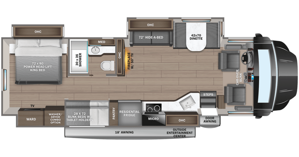 Class C with Bunk Beds: Seneca 37L