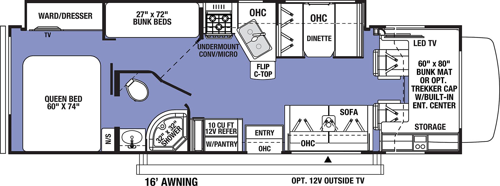11 Incredible Class C RVs with Bunk Beds (2023 Update) Travels with Ted