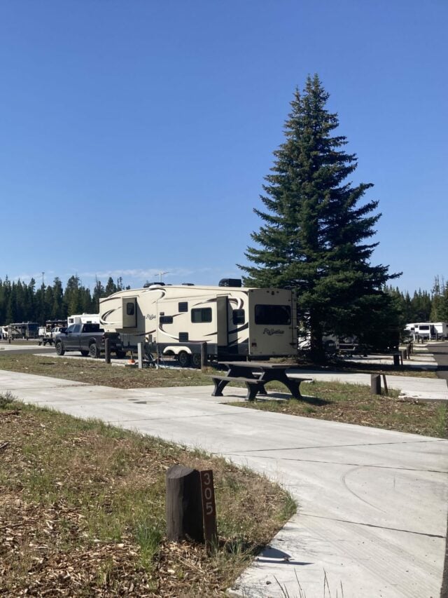 Fishing Bridge RV Park & Other Yellowstone Campgrounds Travels with Ted
