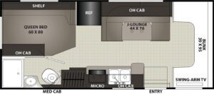 Coachmen Cross Trail 22XG Floorplan