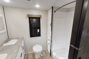 RVs with Large Bathrooms: Keystone Hideout 243RB