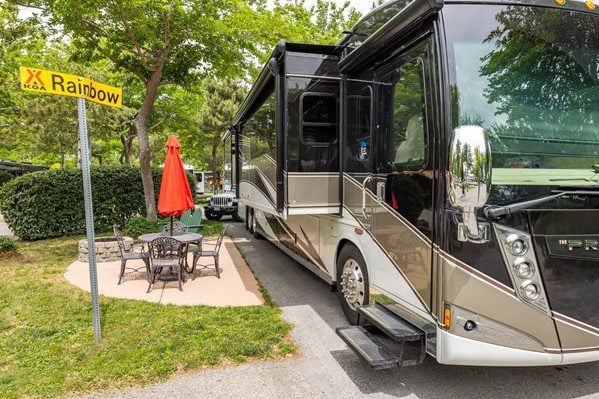 Luxury RV Resorts in Utah: Salt Lake City KOA Holiday